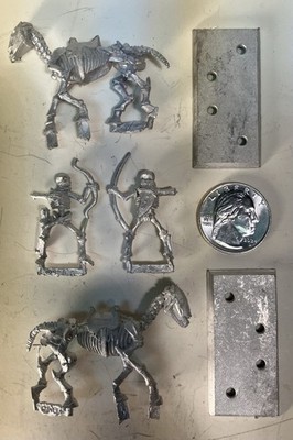 Metal Skeletons Mounted Warhammer Fantasy Undead Vampire Counts Or Tomb Kings