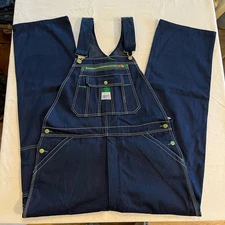 NEW Liberty Bib Denim Overalls Men's 38x32 Carpenter Jeans Pants Workwear