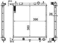 MotorküHler WasserküHler Mahle CR 556 000S FüR 1007 CitroËN SW 207 C2 C3 Peugeot
