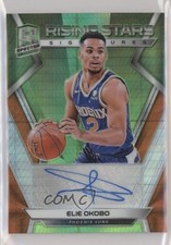 2018 Spectra Rising Stars Signatures Neon Green Prizm 10/49 Elie Okobo Auto pe8
