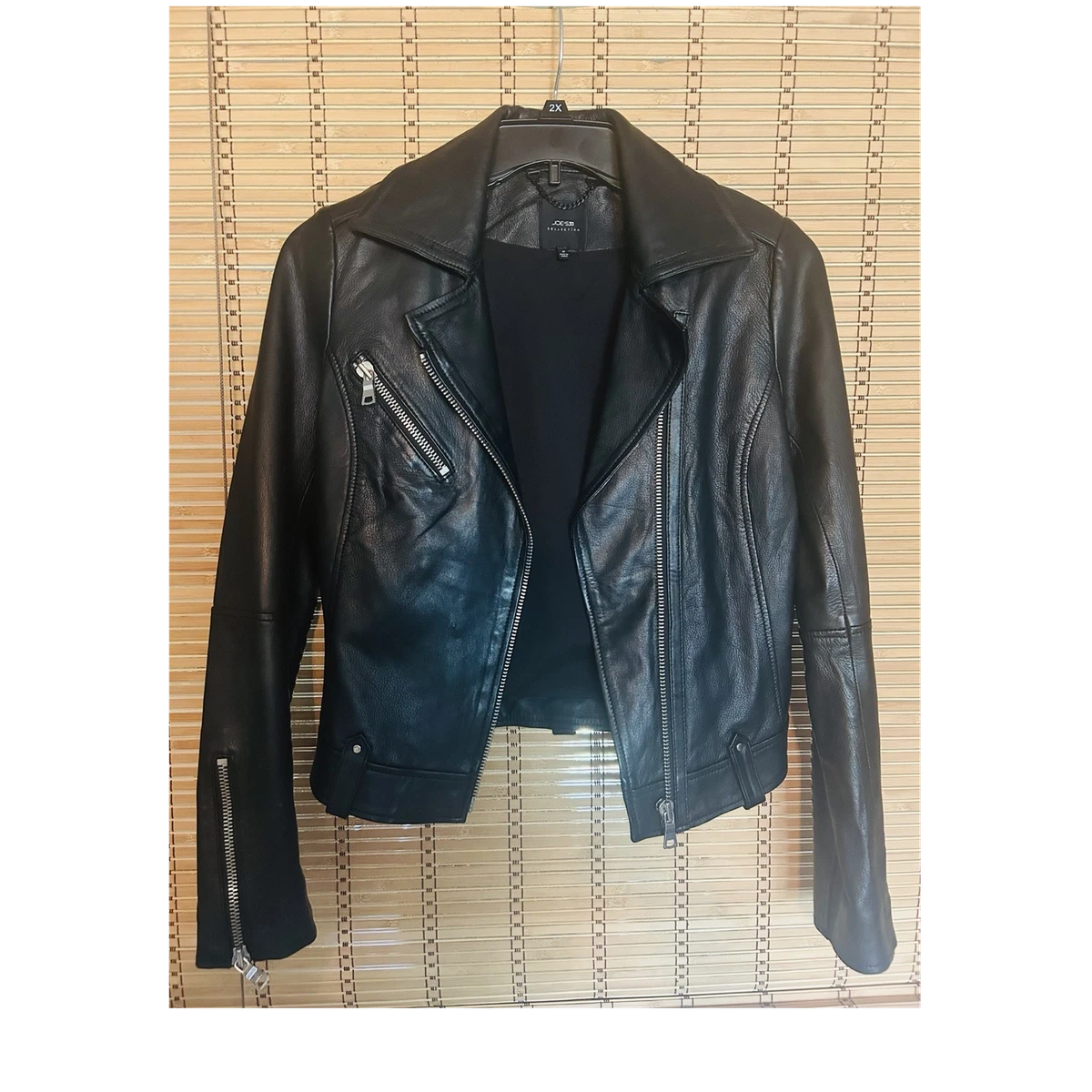 jean jacket leather sleeves products for sale | eBay