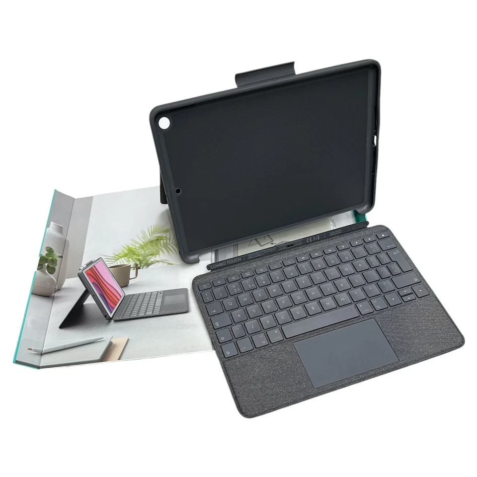 Logitech Combo Touch für iPad 7. (2019)/8. (2020)/9. (2021) Generation QWERTY EN - Bild 3 von 3