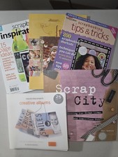 Scrapbooking Idea Book Lot of 5 Creative Albums Memory Makers Paper Craft DIY...