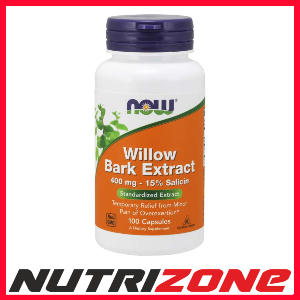 NOW Foods Willow Bark Extract 400mg - 100 caps