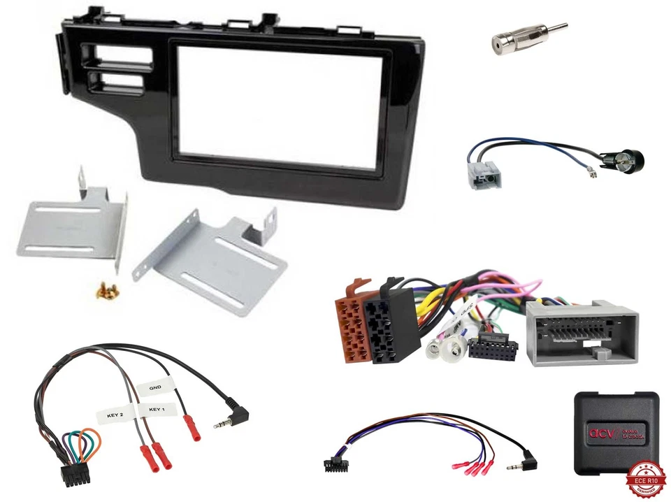 Pioneer MP3 DAB Lenkrad 2DIN Bluetooth Autoradio für Honda Jazz Fit 2013-2015 sc - Bild 3 von 4