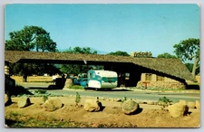 Gate House Cachuma Lake California CA Chrome c1950 Postcard
