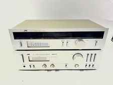 Vintage JVC A-X1 Stereo Integrated Amplifier & T-X1 FM/AM Tuner Matching Set
