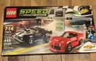 Lego SPEED CHAMPIONS 75874 ~ CHEVROLET CAMARO DRAG RACE ~ retired *Open Box*