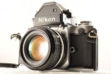 Nikon F2 Photomic S Silver DP2 Film Camera /Non Ai 50mm F1.4 Near Mint 5 3709
