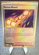 Rescue Board (Poke Ball Pattern) 126/131 Holo Prismatic Evolutions Pokemon NM