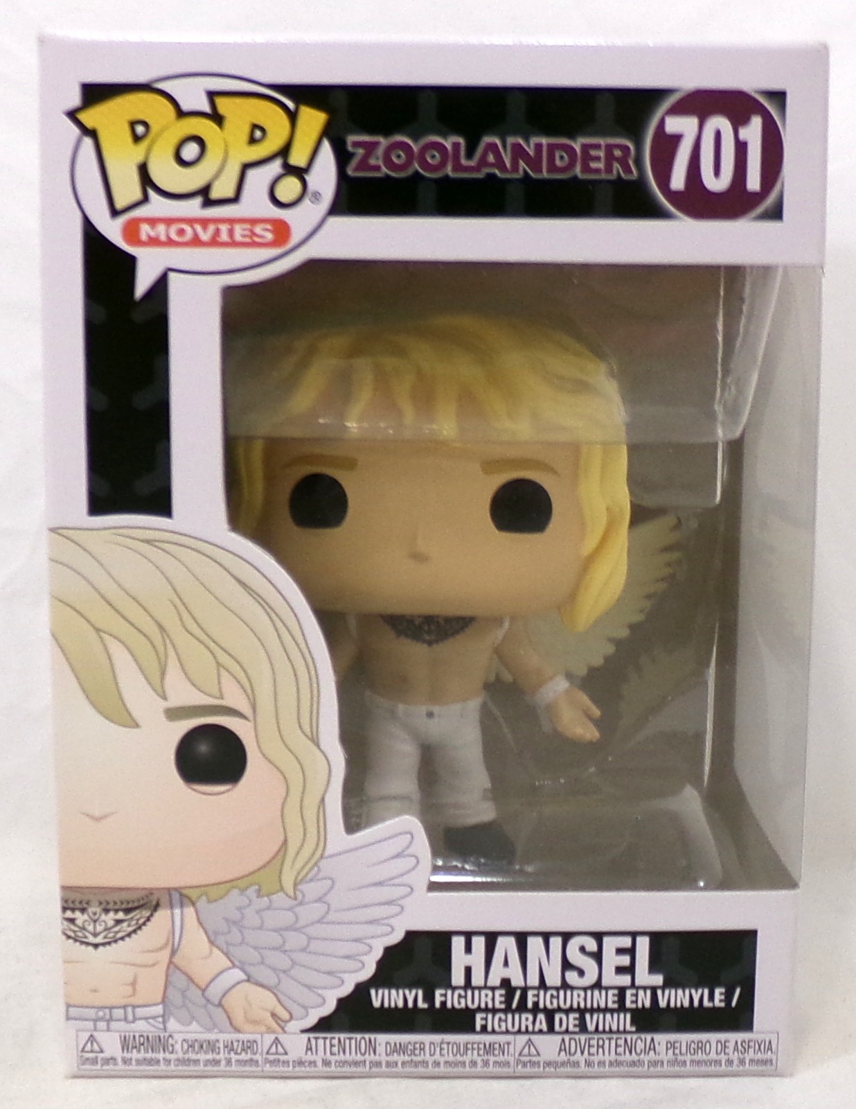Funko Pop 2018 Movies Paramount Pictures Zoolander 701 Hansel