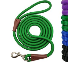 6FT/8FT/10FT Classic Rope Dog Leash, Strong Lightweight 1/2  Nylon Dog Leash ...
