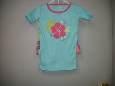 GYMBOREE GYMMIES SIZE 5T FLOWER FLORAL SHORT SET RETAIL $29.95