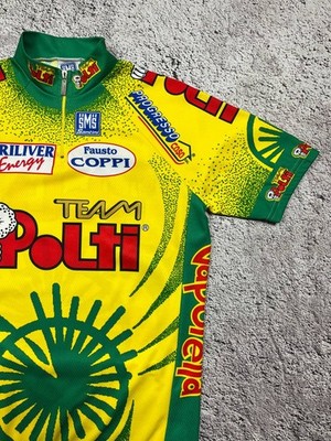 Team Polti Cycling Jersey Santini SMS Fausto Coppi Full Print Size