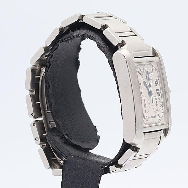 CARTIER TANK FRANÇAISE CHRONO REFLEX W51001Q3 Ivory #VWM4837
