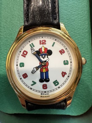 Disney - Nutcracker Mickey Watch - Christmas 1991 - Original Box & Sleeve New