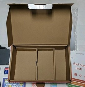 Nintendo 3DS Flame Red Console System Complete in Box w/ Games