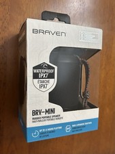 Braven BRV-MINI Portable Wireless Speaker - B...
