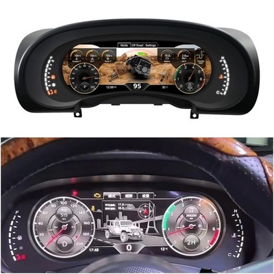 LCD Digital Gauges Instrument Cluster Speedometer For Jeep Wrangler JK 2007-2010