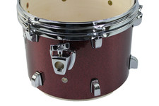 Missing Heads,  Rods -Ludwig Backbeat 12 x 9" Rack Tom Drum, Red R5375
