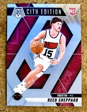 2024-25 Panini Mosaic Basketball Base City Edition Reed Sheppard RC #276