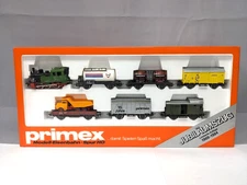 Marklin-Primex H.O. #2760 Eisenbahn 6 Car Steam Loco Freight Set O/Box  C-10