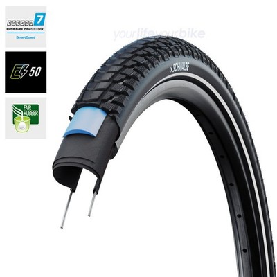 SCHWALBE MARATHON PLUS TOUR 28'' REIFEN 1.75'' E-BIKE 50km/h FAHRRAD 47-622 REFLEX