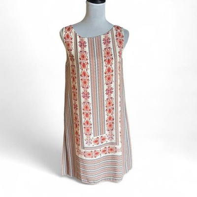 Sofie Max flowy dress with pleated sides size Small