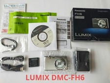 Panasonic LUMIX DMC FH6 Compact Digital Camera Silver w Accessories Kit