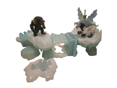 Schleich  Eldrador Creatures 42497 set  Angriff auf die Eisfestung   mit Figuren