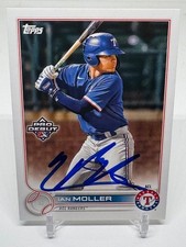 2022 Topps Pro Debut Ian Moller PD-5 SIGNED
