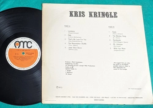 Kris Kringle - Sodom Brazil 1st press LP 1972 Freakbeat Psych - Image 2 of 3