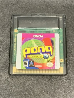 Pong: The Next Level (Nintendo Game Boy Color, 1999) Tested Works Cartridge Only
