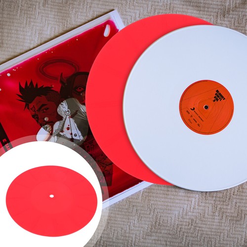 Vinyl Record Player Pad Disc Cover Red Record Mat Turntable Platter Mat - Picture 2 of 12