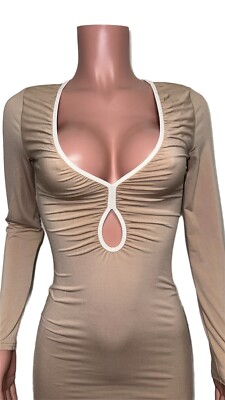 abercrombie keyhole midi sweater dress Abercrombie & Fitch Hardware Keyhole Maxi Sweater Dress