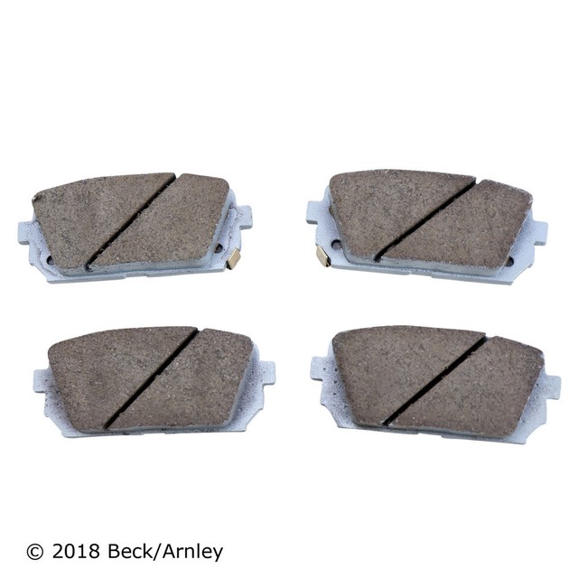 Disc Brake Pad and Hardware Kit Rear Beck/Arnley 0856785 fits 0712