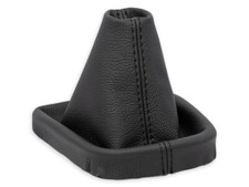 SCHALTMANSCHETTE FUR SKODA CITIGO 2011-2019 SCHALTSACK LEDER SCHWARZ