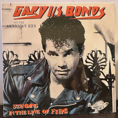 GARY US BONDS - Standing In Line Of Fire (1984) - 12'' Vinyl Record LP - SEALED