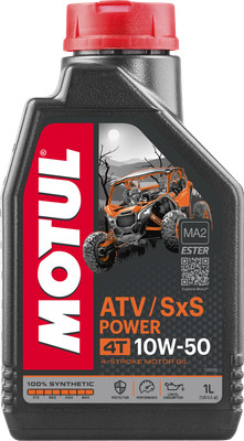 MOTUL ATV/ SXS POWER 4T 10W-50 Full-Synthetic 4-Stroke Engine Oil 1L