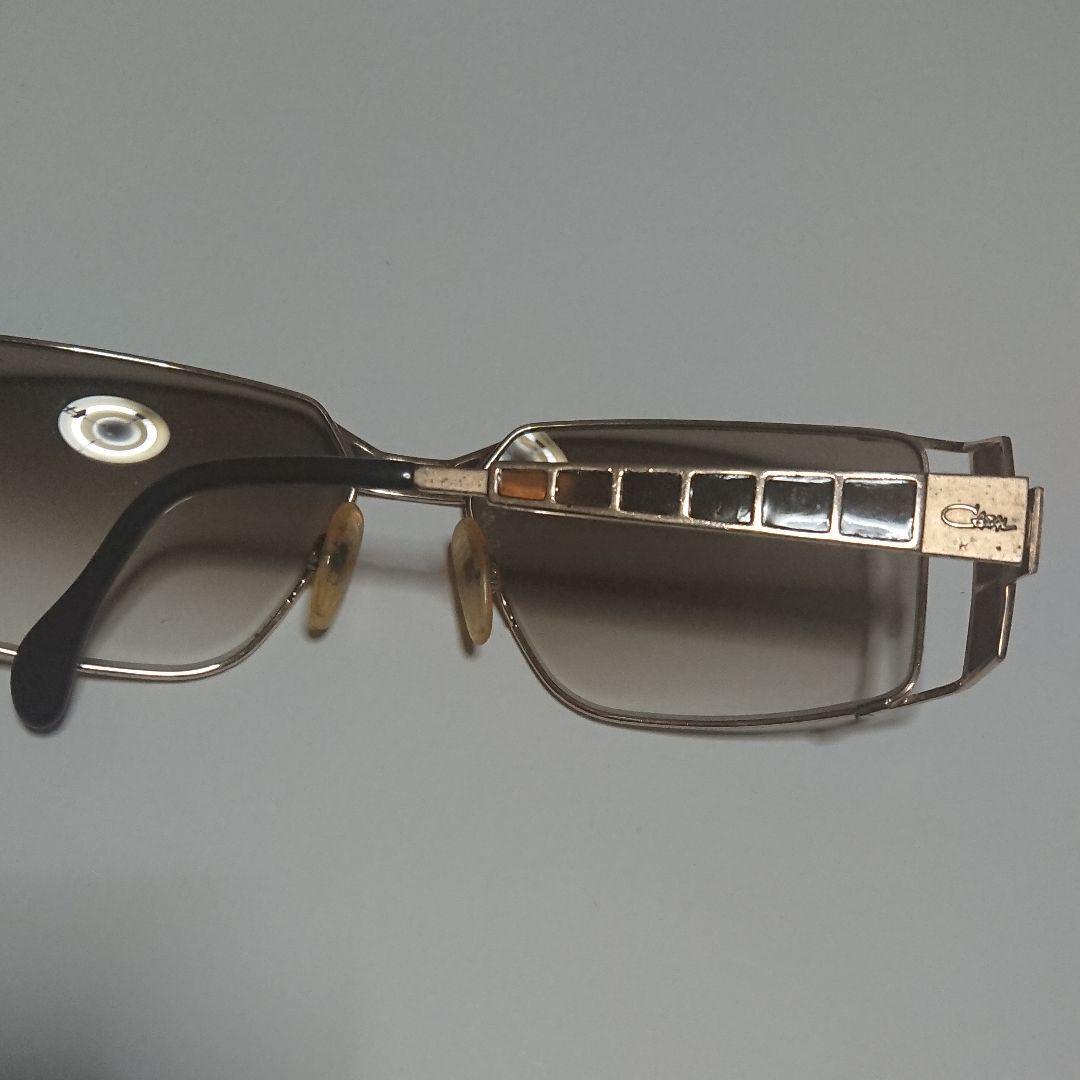 CAZAL sunglasses glasses Rectangular Type Silver … - image 5