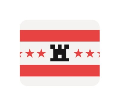 Mousepad Fahne Flagge Drenthe Mauspad