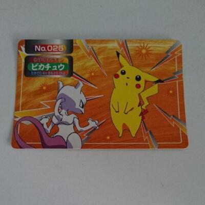 Topsun Pikachu Mewtwo Pokemon Card Japanese | eBay