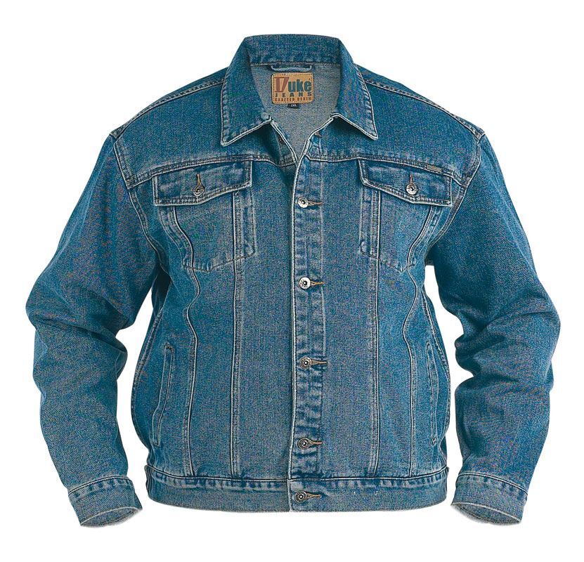 Blue Denim Duke Denim Jacket DUKE WESTERN STYLE TRUCKER DENIM