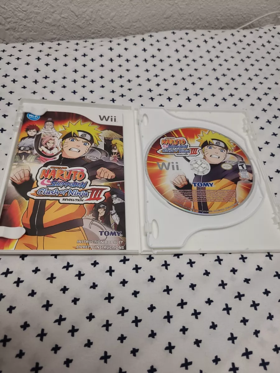 Naruto Clash of Ninja Revolution Nintendo Wii – buttondelight