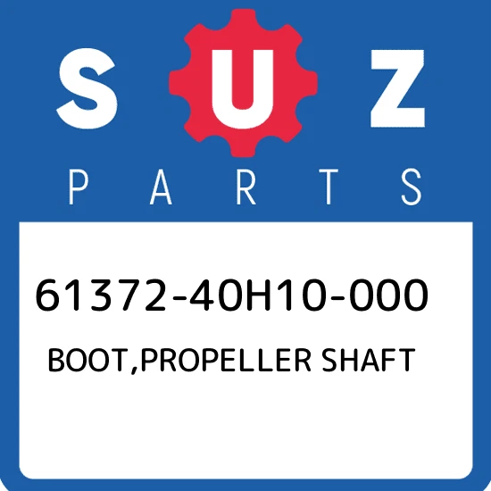 BOOT, PROPELLER SHAFT