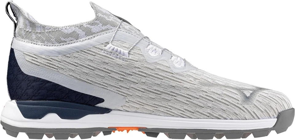MIZUNO 高尔夫鞋 WAVE HAZARD WG BOA 宽 51GM2370 Off 白色 海军蓝 US11(28 厘米) — 第 3/4 张图片