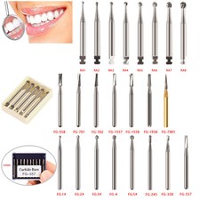 Dental Carbide Burs Drill FG/RA fit High/Low Speed Handpiece Tungsten steel SA