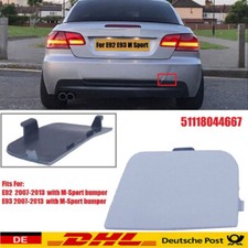 BMW 3er E92 E93 Heck M Sport Lemansblau Abschleppösen Abdeckug 