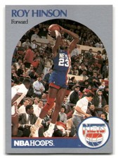 Roy Hinson 1990 Hoops BASKETBALL #198 New Jersey Nets