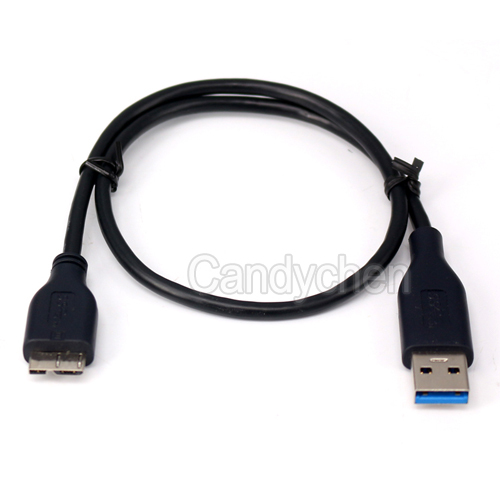 USB 3.0 Cable Cord For Western Digital WD Elements Portable Hard Disk Drive HDD - Picture 2 of 6